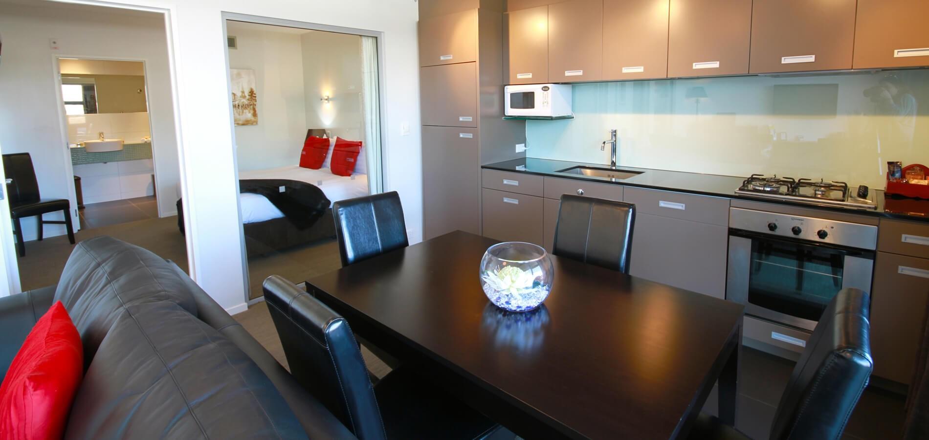 Swiss-Belsuites Pounamu Queenstown Exterior foto A typical apartment at the hotel