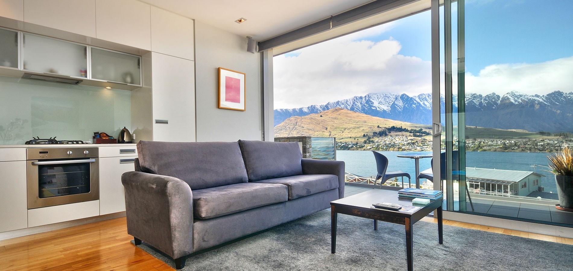 Swiss-Belsuites Pounamu Queenstown Exterior foto A sofa