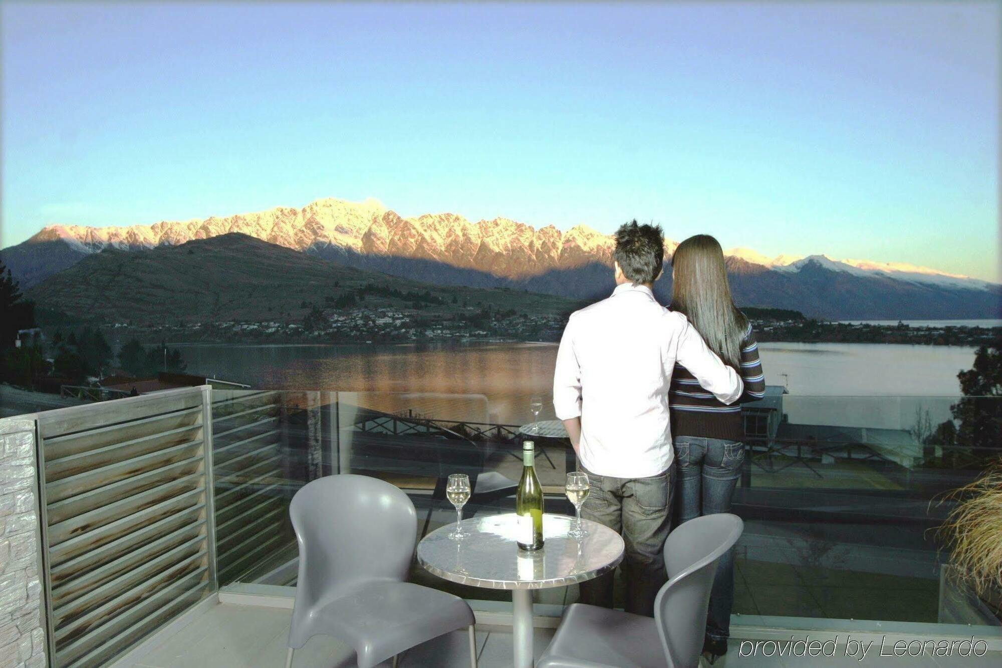 Swiss-Belsuites Pounamu Queenstown Restaurant foto View from the rooftop